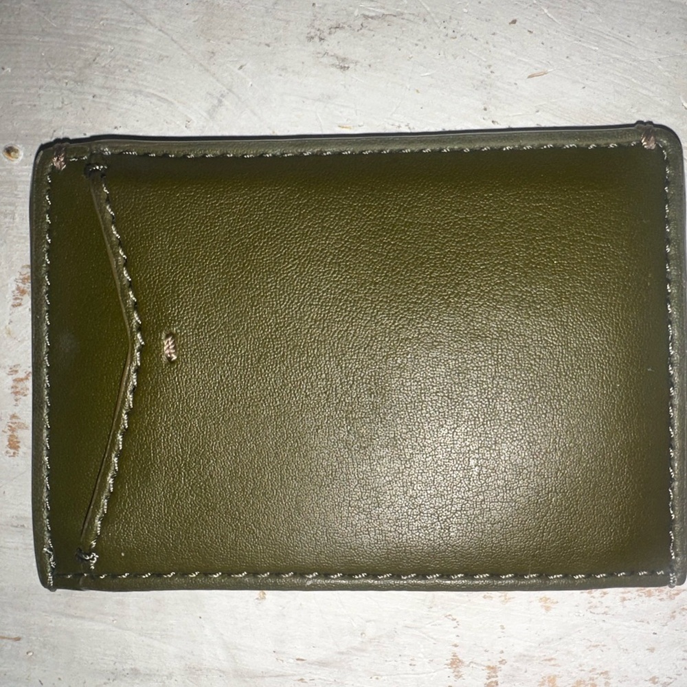 🌵Fossil Joshua Cactus Leather Card Case - Picture 6 of 8